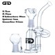 Clear Grace Glass Saxo Recycler